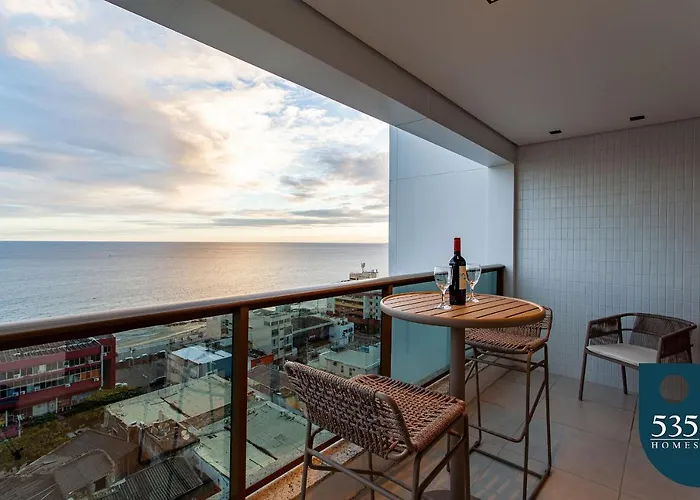 Lindo Apartamento Com Linda Vista, Super Decorado